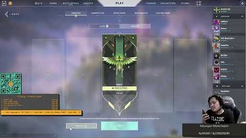 Main terus sampe ketemu YBRAP | Valorant Indonesia Live Stream