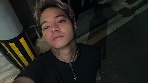 midnight walk in Osaka