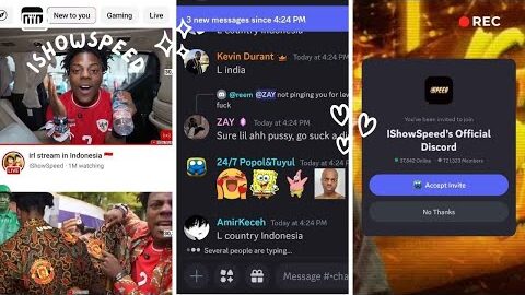 [🔴LIVE] grinding #NightCrows aja + NOBAR NOTNON watching #IShowSpeed IRL INDONESIA