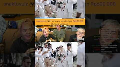 Reza Arap react video nikahan setelah cerai dengan Wendy walters