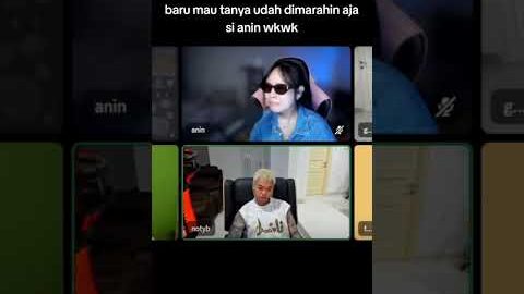 ANIN DI MARAHIN REZA ARAP SAMPAI NANGIS #clips #deankt #balabalaesport #rezaarap