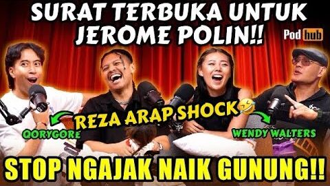WENDY WALTERS & JEROME JALAN BARENG.. REZA ARAP SHOCK, QORYGORE: FINISH HIM!‼️ 🤣 -vidi