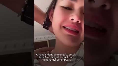 Reza Arap sempat takut beradegan jilat wajah Amanda Manopo