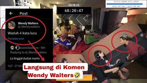 Reza Arap : Lu Tinggal Duduk Manis w @christychriselle  – Reaction Mediashare Saweria MLive Stream