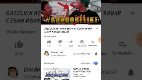 Ericko lim menghina reza arap oktovian!