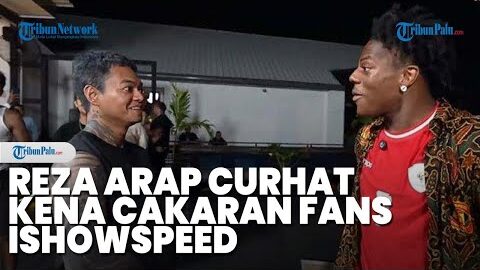Reza Arap Curhat Kena Cakaran Fans IShowSpeed Saat Temani Keliling Jakarta