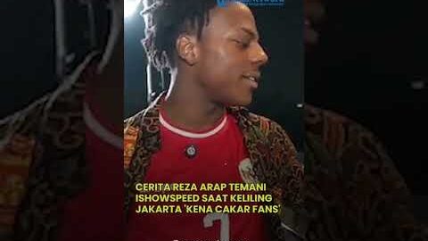 Reza Arap Curhat Kena Cakaran Fans IShowSpeed saat Temani Keliling Jakarta