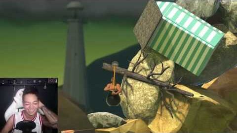 reza oktovian  main getting over it. kocak abis.