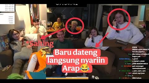 Paphricia bikin salting Reza Arap dan semua orang🤣-Clip Live Stream Reza Arap @ybrap