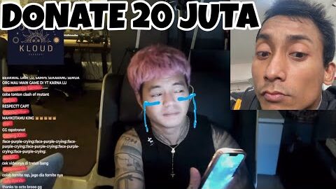 MOMEN HARU REZA ARAP DONATE 20 JUTA UNTUK KING IDRIS KURNIAWAN DAN STREAMER LAINNYA #CLIPDG