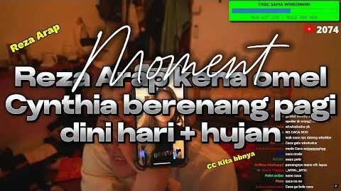 YB – Moment Reza Arap kena Omel C cynthia berenang di pagi dini hari + hujan #yb #rezaarapoktovian