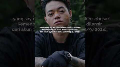 Semprot Sandiaga Uno Buntut Nebeng Kedatangan IShowSpeed, Reza Arap: Kemana Aja Pak?