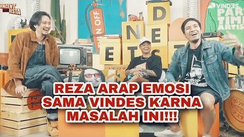 GILIRAN REZA ARAP YANG NONGKRONG BARENG VINDES!!!