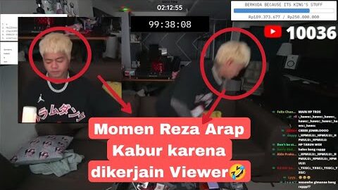 Reza Arap : Kalian Tega 😭🤣 – Momen Reza Arap di Prank Viewers-Clip Live Stream @ybrap