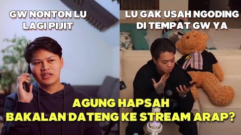 AGUNG HAPSAH DATANG KE STREAM REZA ARAP? #yb #agunghapsah #rezaarapoktovian