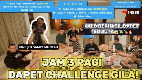 DAPAT 150 JUTA KALO BISA HABISIN 50 AYAM KFC!💸🍗🔥😱