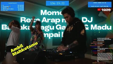 YB – Moment Reza Arap main DJ Bawakan lagu Garam & Madu – Latih Versi WG ⁉️ #yb #rezaarap
