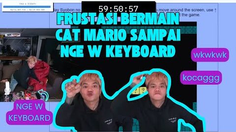 FULL MOMEN KOCAK REZA ARAP BERMAIN CAT MARIO SAMPAI FRUSTASI!? | THROWBACK