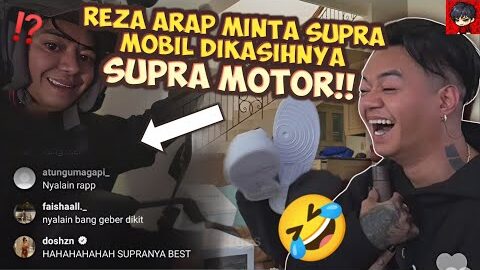 NGAKAK!! LIVE IG REZA ARAP ULANG TAHUN MINTA MOBIL DIKASIH MOTOR SUPRA XX!!