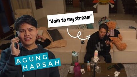 REZA ARAP AJAK AGUNG HAPSAH JOIN STREAM #aaaclan #marapthon #yb #agunghapsah