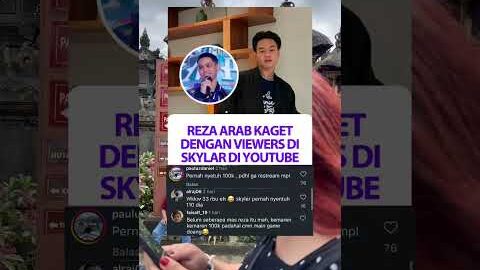 View youtube SKYLAR buat REZA ARAP kaget #skylar #arab #rezaarapoktovian