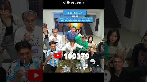 MOMEN REZA ARAP DAPAT 100K VIEW DI LIVESTREAMING #MARAPTHON #YB#Tierison #LYuka #GarryAng