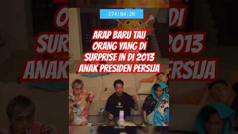 Pertemuan Reza Arap Sama Presiden Persija di tahun 2013 #arap
