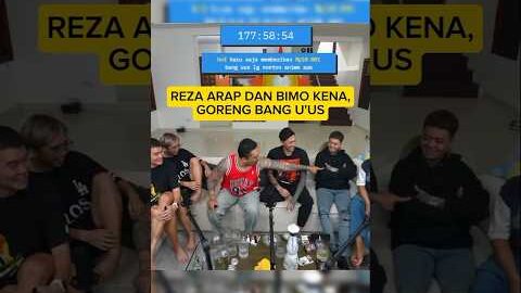 REZA ARAP DAN BIMO PASRAH KENA GORENG #marapthon #ybrap #clips #tierison #garryang #lyuka #live #wg