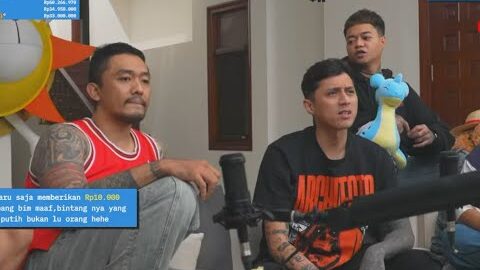 Reza Arap Streaming Kedatangan Bimo PD dan UUS