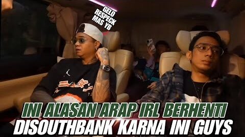 KLARIFIKASI! ARAP TENTANG IRL BERHENTI TIBA2 SAAT DI SOUTHBANK @ybrap #yb #ybrap #marapthon