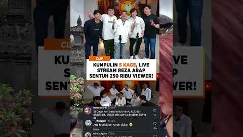 5 KAGE KUMPUL VIEW REZA ARAP MAKIN BANYAK #rezaarapoktovian #arab #gaming