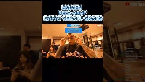 REZA ARAP DAPAT SEPATU #marapthon2 @ybrap