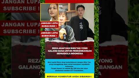 REZA ARAP DAN SHIN TAE YONG #timnas #timnasindonesia   #sepakbola #football #short #videoviral