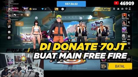 GELO‼️DICHALLANGE MAIN FREEFIRE SAMA ADMIN FF ‪@ybrap‬ #MARAPTHON #YB #LYuka #Tierison #GarryAng