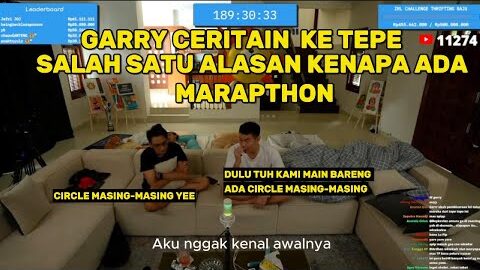 Garry cerita ke Tepe awal kenal deket sama Reza Arap #MARAPTHON #YB #Tierison #LYuka #GarryAng