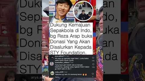 REZA ARAP BUKA DONASI UNTUK STY #rezaarapoktovian #shintaeyong #gaming