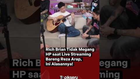 Sikap Rich Brian Disorot Reza Arap | Menghargai Waktu Orang Lain‼️#richbrian #rezaarap #livestream