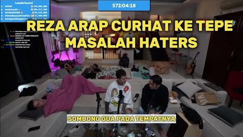 REZA ARAP CURHAT KE TEPE & CERITA HAMPIR BERANTEM SAMA YOUNGLEX #marapthon #yb
