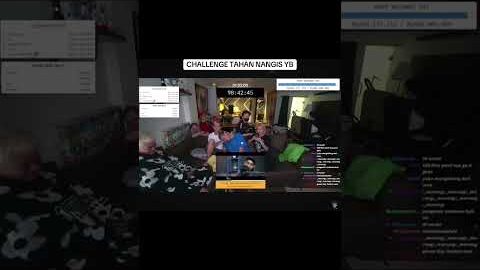 CHALLENGE TAHAN NANGIS REZA ARAP #arap #rezaarap #livestream
