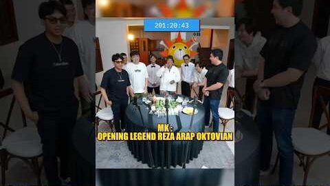 MOMEN OPENING LEGEND REZA ARAP OKTOVIAN @ybrap #marapthon2