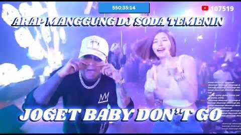 REZA ARAP PERFORM DJ SODA TEMENIN‼️ LANGSUNG JOGET BABY DONT GO BARENG‼️#marapthon2 #ybrap #djsoda