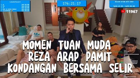 MOMEN TUAN MUDA REZA ARAP PAMIT KONDANGAN BERSAMA SELIR‼️