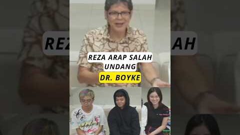 REZA ARAP SALAH UNDANG BINTANG TAMU ‼️KENA ULTI DR. BOYKE #yb #shortvideo #fyp #youtubeshorts