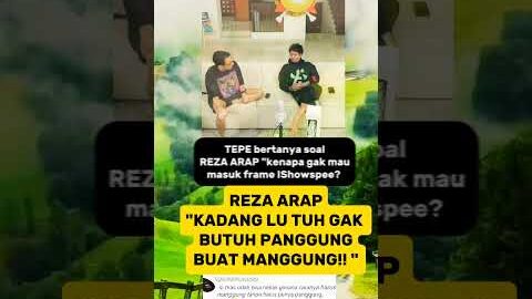 REZA ARAP UDAH TERKENAL KOK 😎 #shorts #quotes #foryou #tranding #fyp