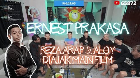 🎬 ERNEST PRAKASA JOIN THE STREAM! REZA ARAP & KING ALOY DIAJAK MAIN FILM?! GILAK! 🤯🔥 @ybrap