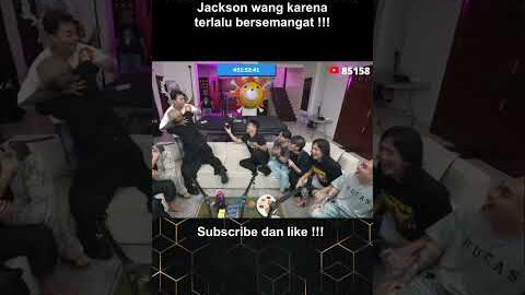 Ketika Reza arap mau di banting jackson wang karena terlalu bersemangat ! #yb #lucu #jacksonwang