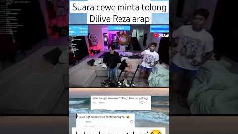 Live Reza Arap ada suara minta tolong 😱 #rezaarap #short #trending #viral #shorts #youtubeshorts