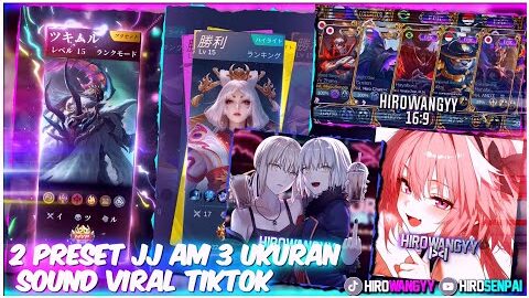 2 PRESET JJ AM 3 UKURAN☕DJ REZA ARAP OKTOVIAN,DJ WE DON’T TALK ANYMORE😋🔥