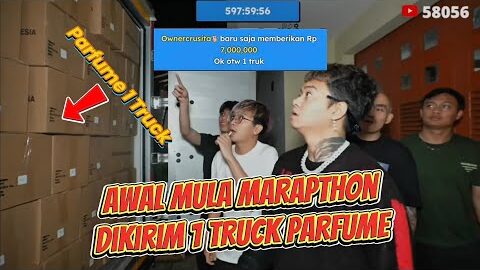 Berawal Dari Becanda Jadi Dikirim 1 Truck🤣 || Marapthon Dikirim Parfume 1truck #yb #aloy #marapthon