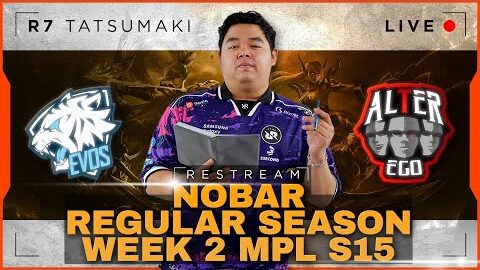 NONTON MPL SEASON 15  AE VS EVOS !! TOP UP DI R7STORE.ID #mlbbidcreator